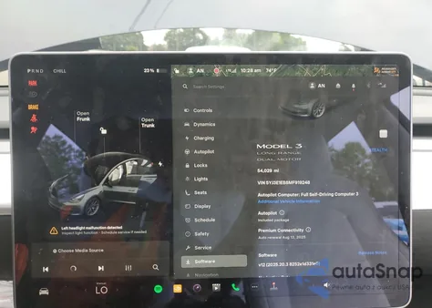 2021 Tesla Model 3 from USA, damaged, VIN 5YJ3E1EB8MF919248